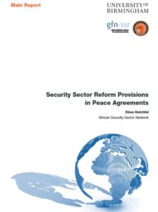 Publication SSR provisions in peace agreements